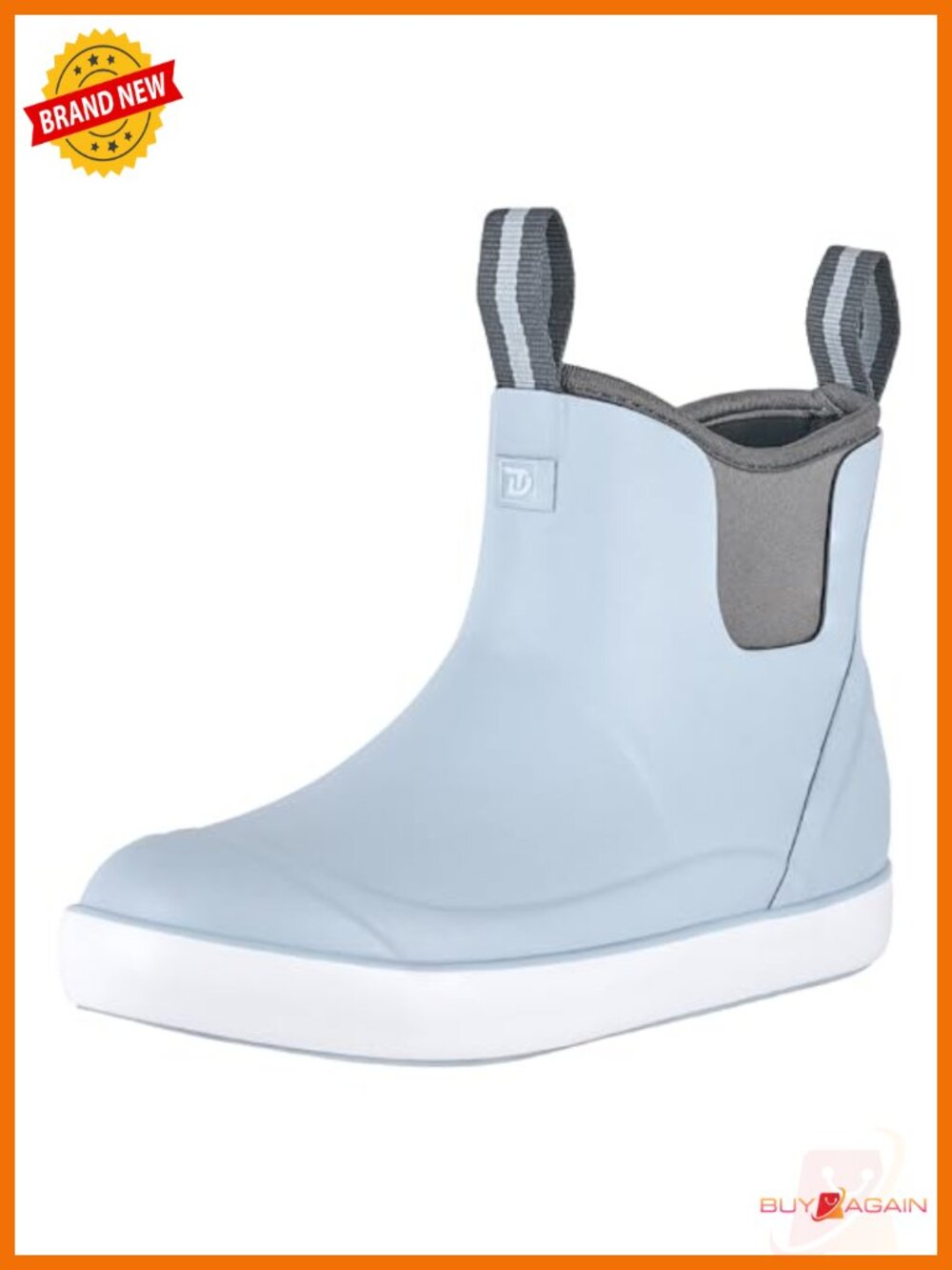 Waterproof Ankle Rain Boots for Women Non-Slip Rubber Fishing Garden Shoes